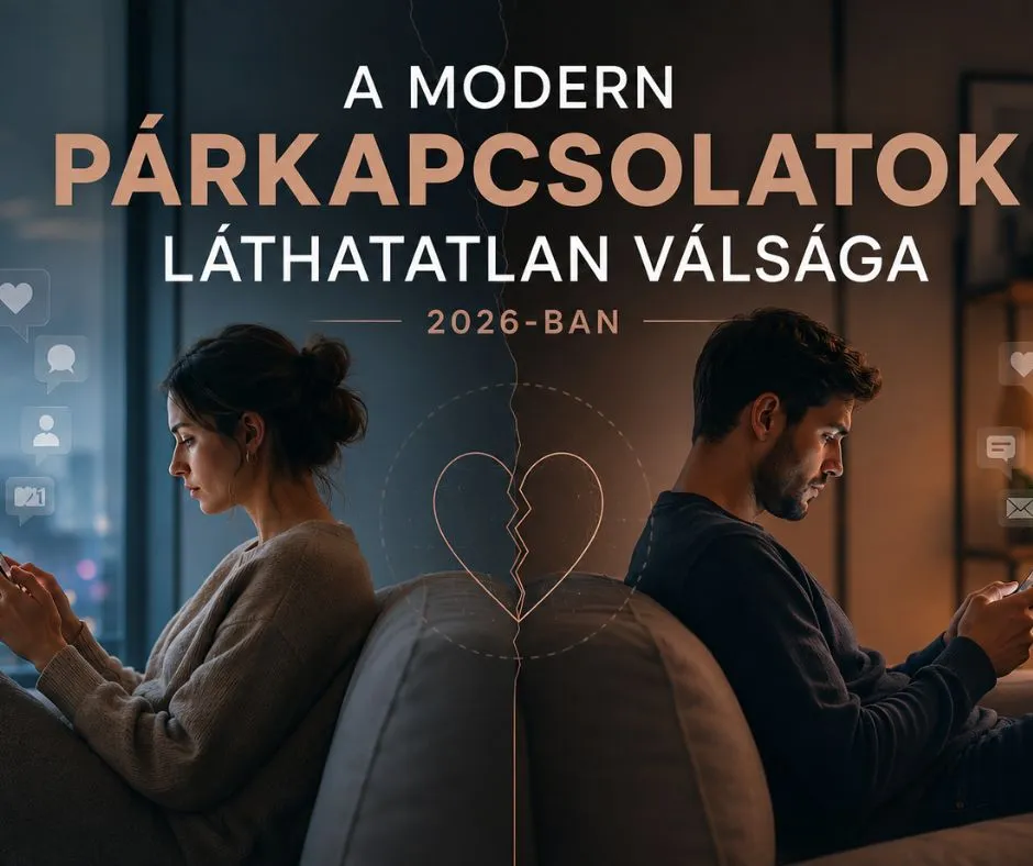A modern párkapcsolatok láthatatlan válsága 2026-ban